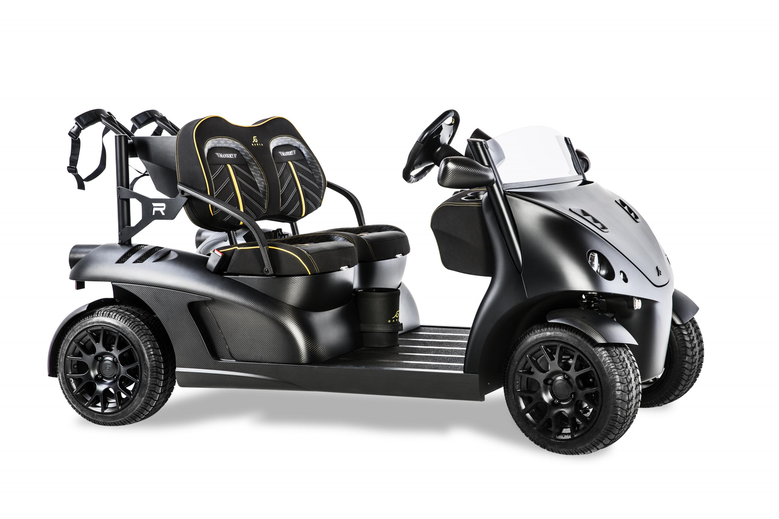 史上最贵的碳纤维高尔夫球车——MANSORY Garia  Currus