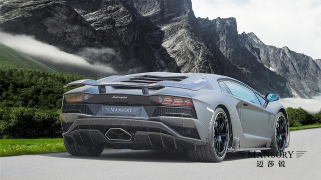 MANSORY为当前的兰博基尼 Aventador S车型系列提供了广泛的修改