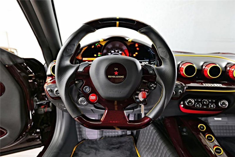 MANSORY 法拉利F12全车红碳 升级方案