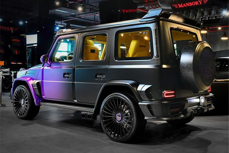 MANSORY G63 P900紫黑渐变配色