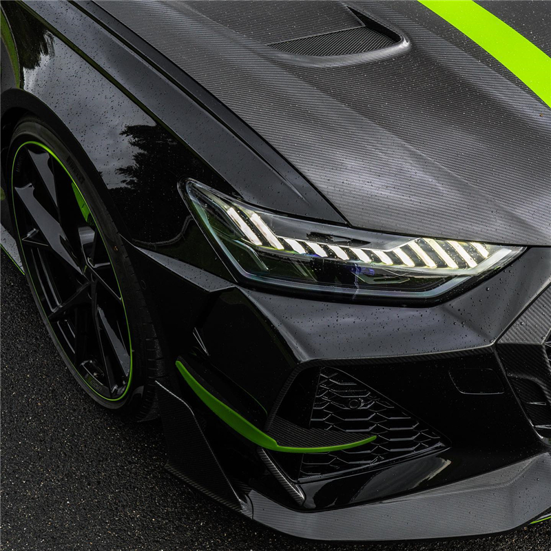 奥迪RS6 绿黑配色 Mansory定制版
